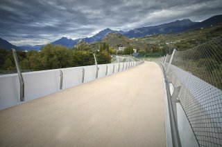 La passerelle sera officiellement inaugurée en mars, mais sera ouverte au public dès mercredi 6 décembre